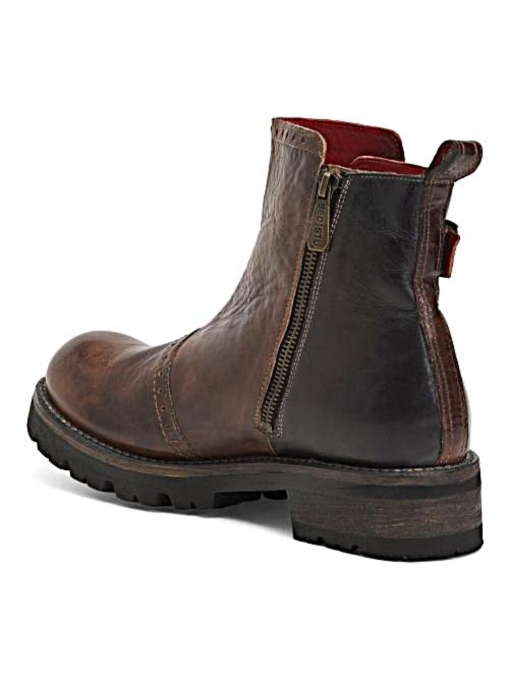 BED/STU Brianna Ankle Booties Teak Rustic - Picture 7 of 8